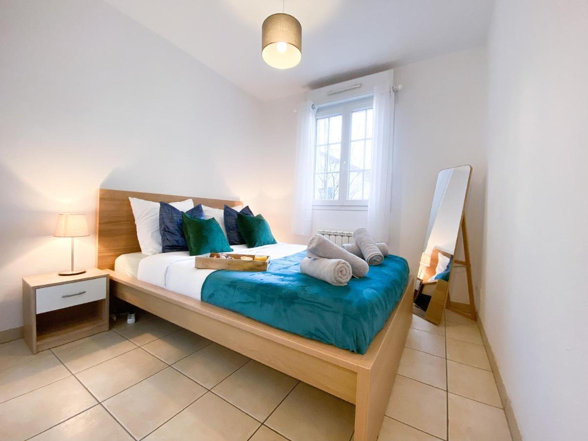 Blue Pearl - Parking - Gare Rer A 5 Min Apartment Corbeil-Essonnes Ngoại thất bức ảnh
